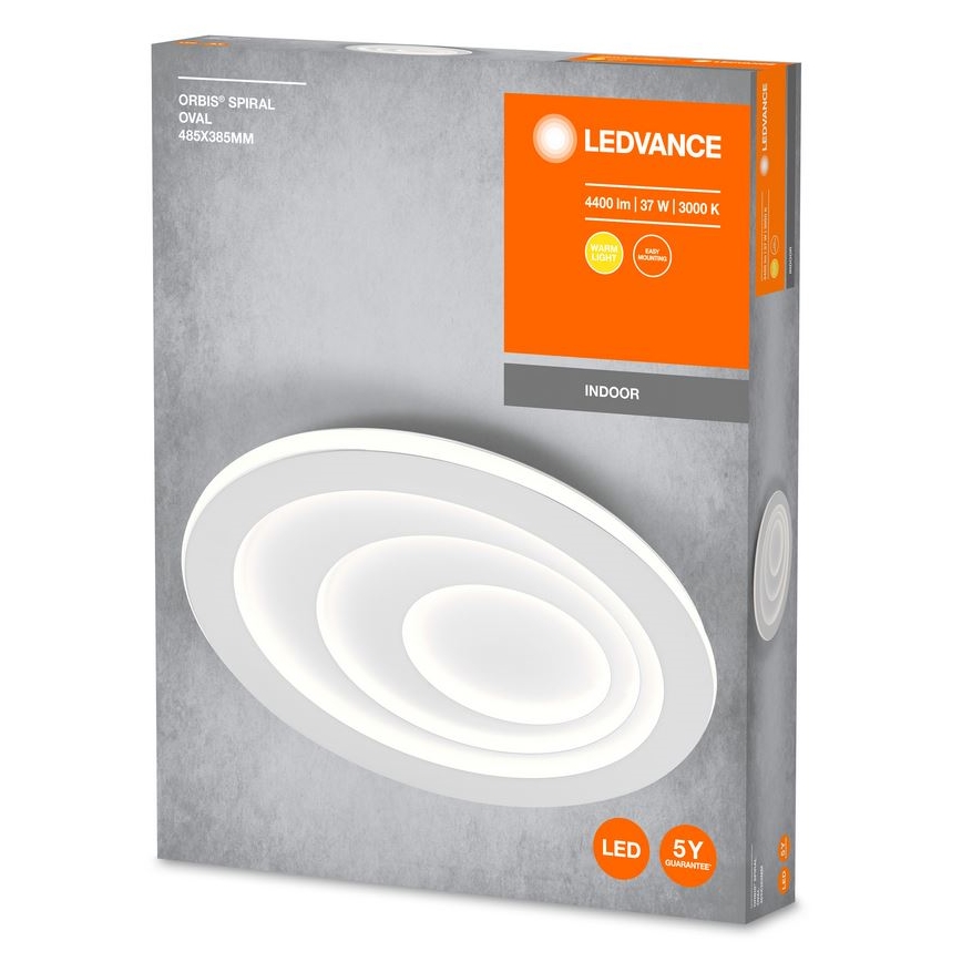 Ledvance - LED loftlampe ORBIS SPIRAL LED/37W/230V