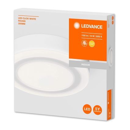 Ledvance - LED loftlampe ROUND LED/18W/230V diam. 30 cm