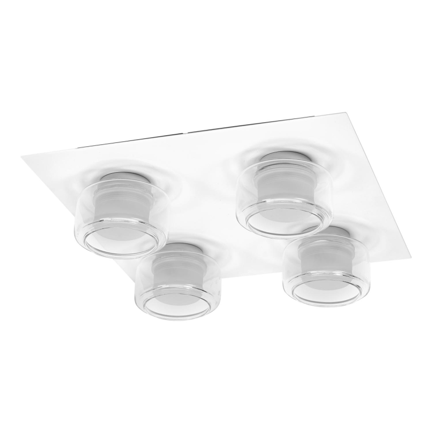 Ledvance - LED loftlampe til badeværelse ORBIS FLAME 4xLED/5,5W/230V 3000/4000K IP44 hvid