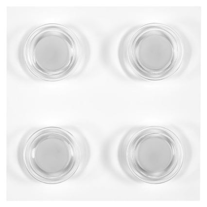 Ledvance - LED loftlampe til badeværelse ORBIS FLAME 4xLED/5,5W/230V 3000/4000K IP44 hvid
