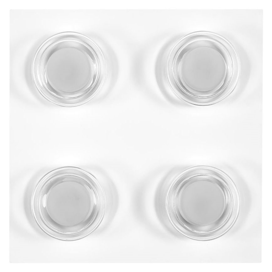 Ledvance - LED loftlampe til badeværelse ORBIS FLAME 4xLED/5,5W/230V 3000/4000K IP44 hvid