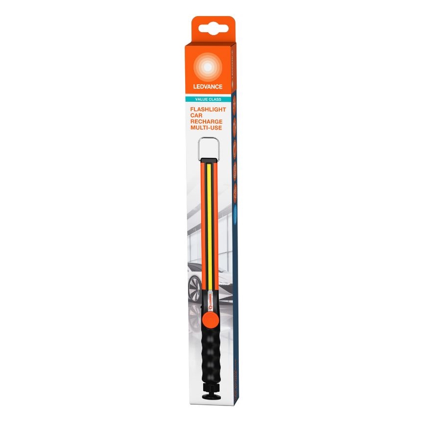Ledvance - LED lommelygte dæmpbar og genopladelig FLASHLIGHT CAR LED/5W/5V 1800 mAh