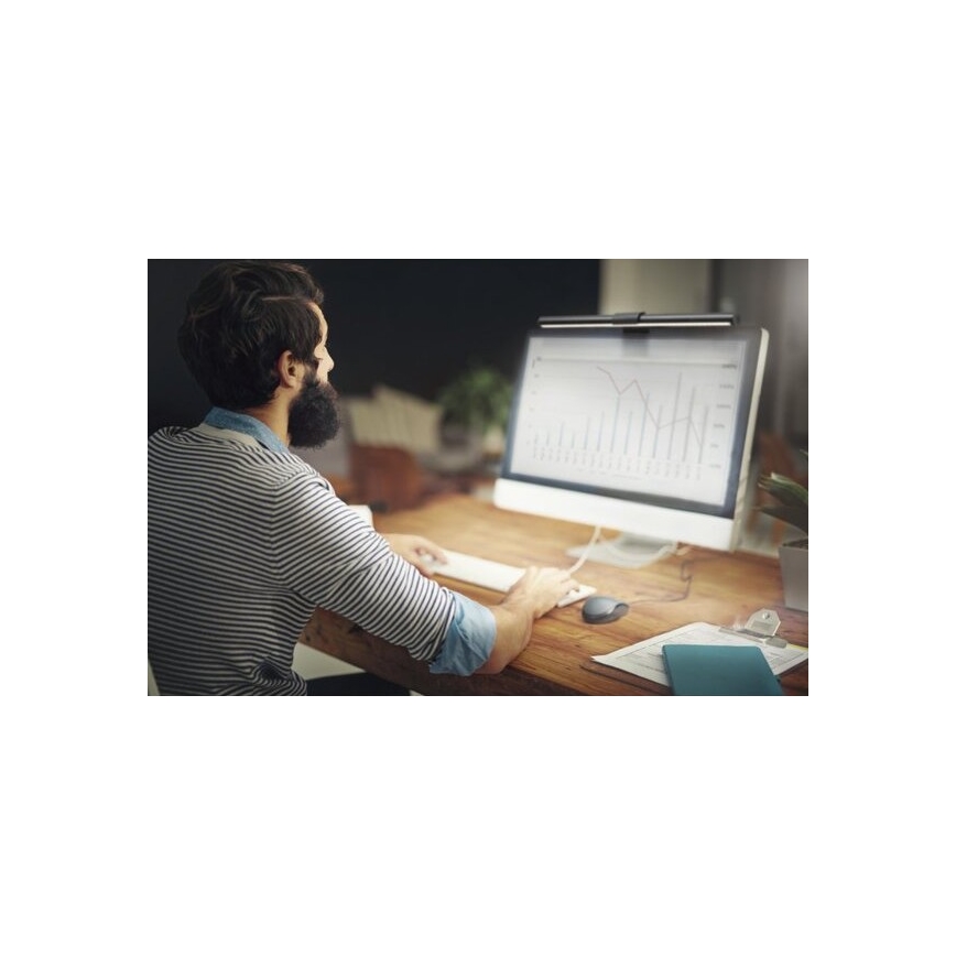 Ledvance - LED monitorlampe dæmpbar SUN@HOME LED/2,5W/5V 2200-5000K CRI 95 Wi-Fi