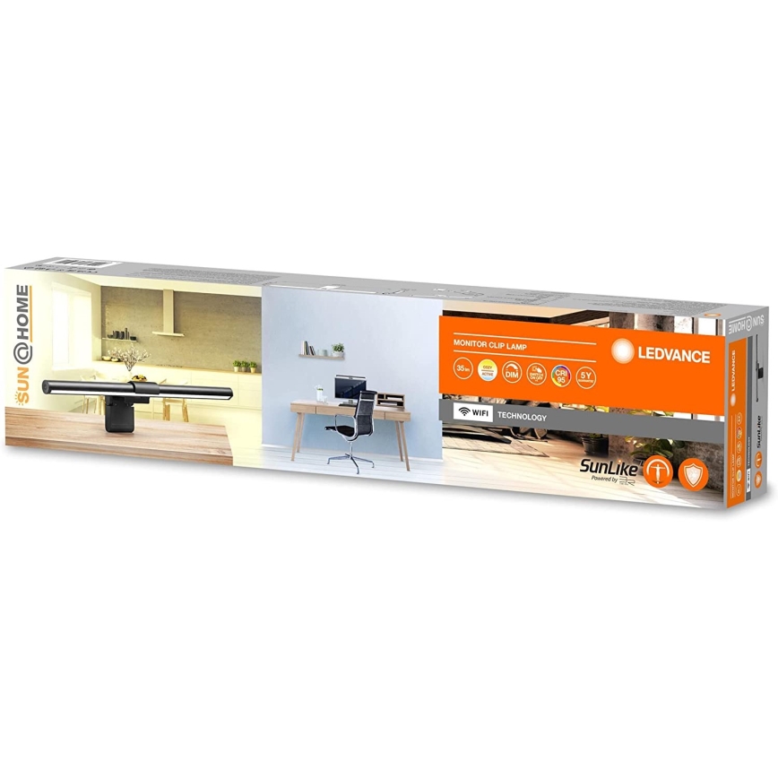 Ledvance - LED monitorlampe dæmpbar SUN@HOME LED/2,5W/5V 2200-5000K CRI 95 Wi-Fi