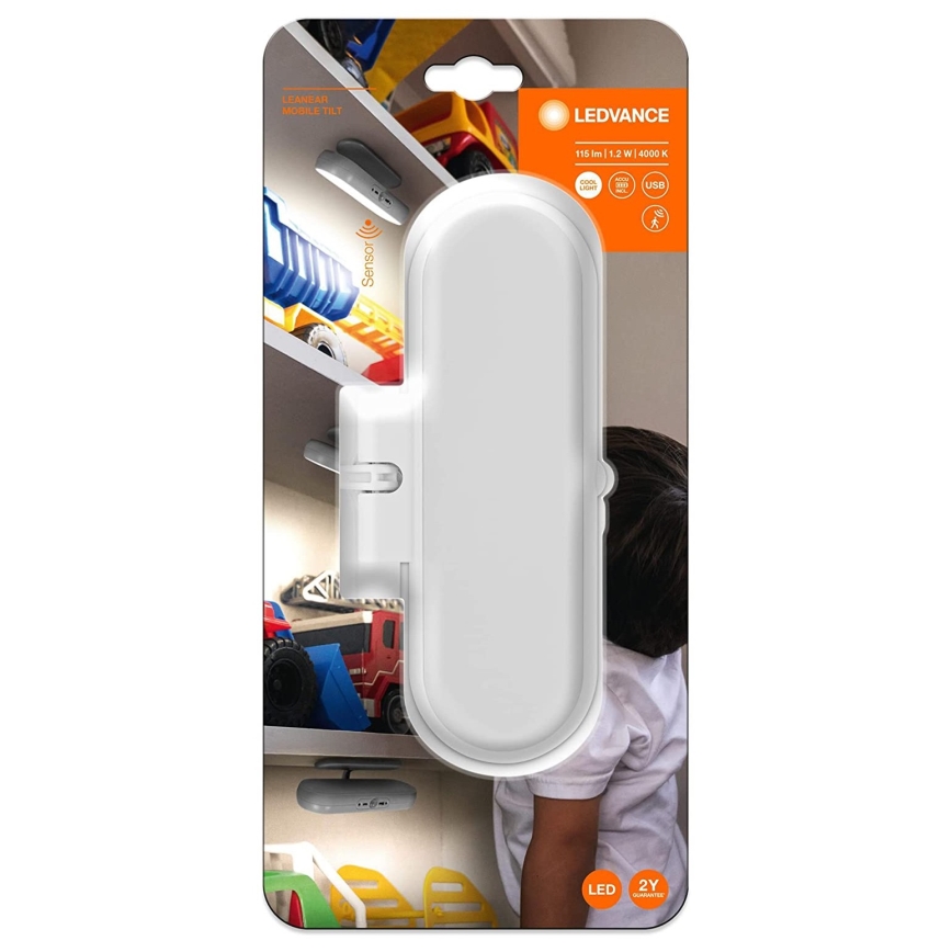 Ledvance - LED møbelbelysning med sensor MOBILE LED/1,2W/5V 500 mAh 4000K