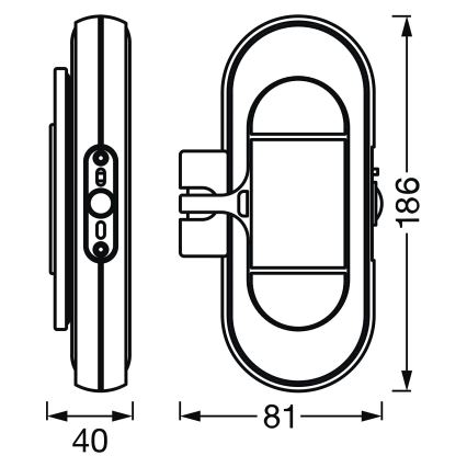 Ledvance - LED møbelbelysning med sensor MOBILE LED/1,2W/5V 500 mAh 4000K