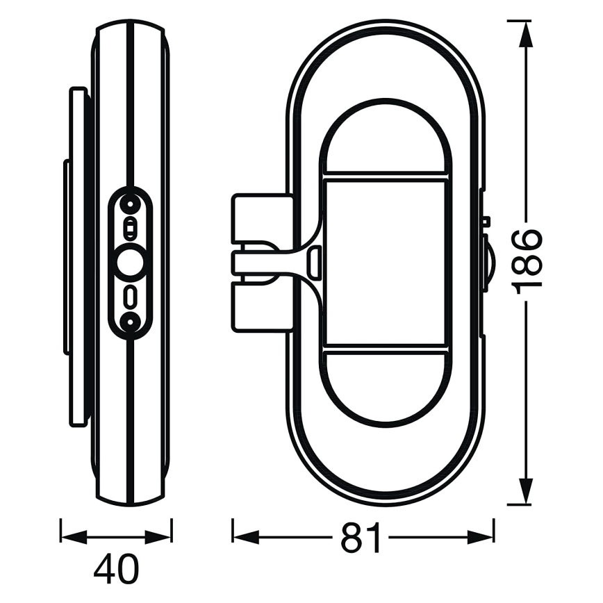 Ledvance - LED møbelbelysning med sensor MOBILE LED/1,2W/5V 500 mAh 4000K