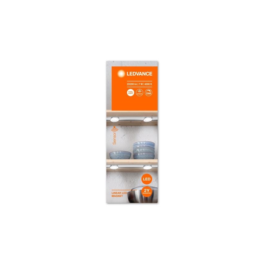 Ledvance - LED møbellampe med sensor dæmpbar LINEAR 2xLED/3,5W/230V
