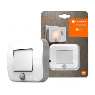 Ledvance - LED natlampe med sensor LUNETTA LED/0,7W/230V