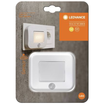 Ledvance - LED natlampe med sensor LUNETTA LED/0,7W/230V 3000K