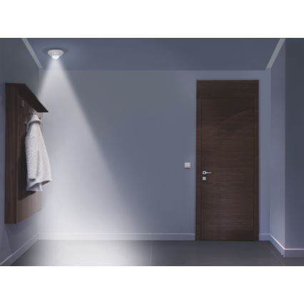 Ledvance - LED natlampe med sensor NIGHTLUX LED/1,7W/3xAA 4000K