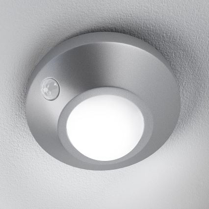 Ledvance - LED natlampe med sensor NIGHTLUX LED/1,7W/3xAAA 4000K