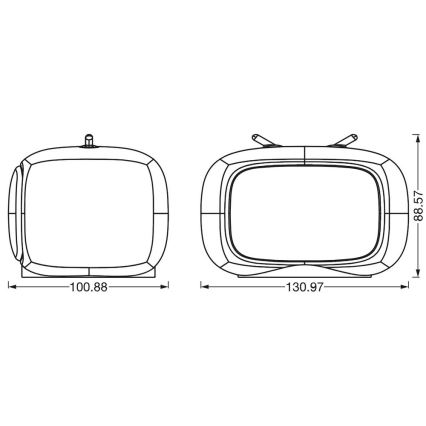 Ledvance - LED natlampe med touch-funktion til børn TOUCH LED/2,5W/5V