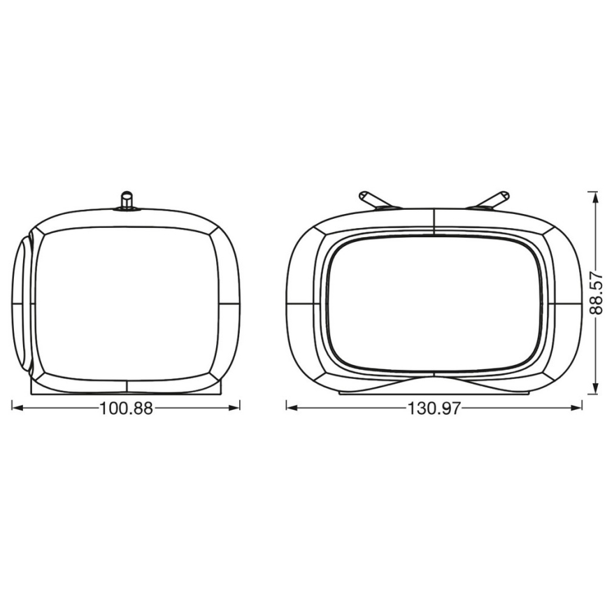 Ledvance - LED natlampe med touch-funktion til børn TOUCH LED/2,5W/5V