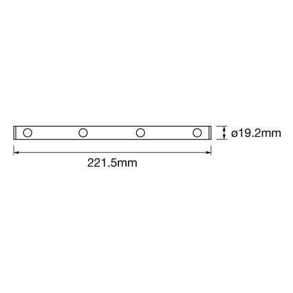 Ledvance - LED navigationslys LUMISTIXX 4xLED/0,6W/4,5V