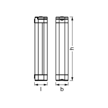 Ledvance - LED orienteringslampe dæmpbar LINEAR LED/6,9W/5V 2200 mAh IP54