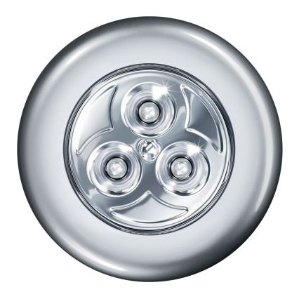 Ledvance - LED Orienteringslampe m. touch-funktion DOT-IT LED/0,2W/3xAAA