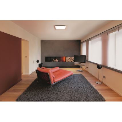 Ledvance - LED panel dæmpbart RGBW-farver SMART+ PLANON LED/28W/230V Wi-Fi + fjernbetjening