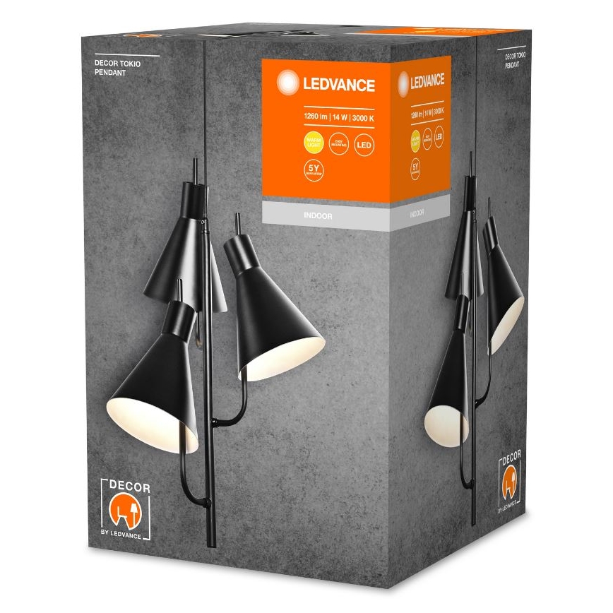 Ledvance - LED pendel DECOR TOKIO 3xLED/4,6W/230V