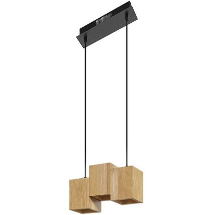 Ledvance - LED pendel dæmpbar DECOR WOOD 3xLED/7W/230V Wi-Fi