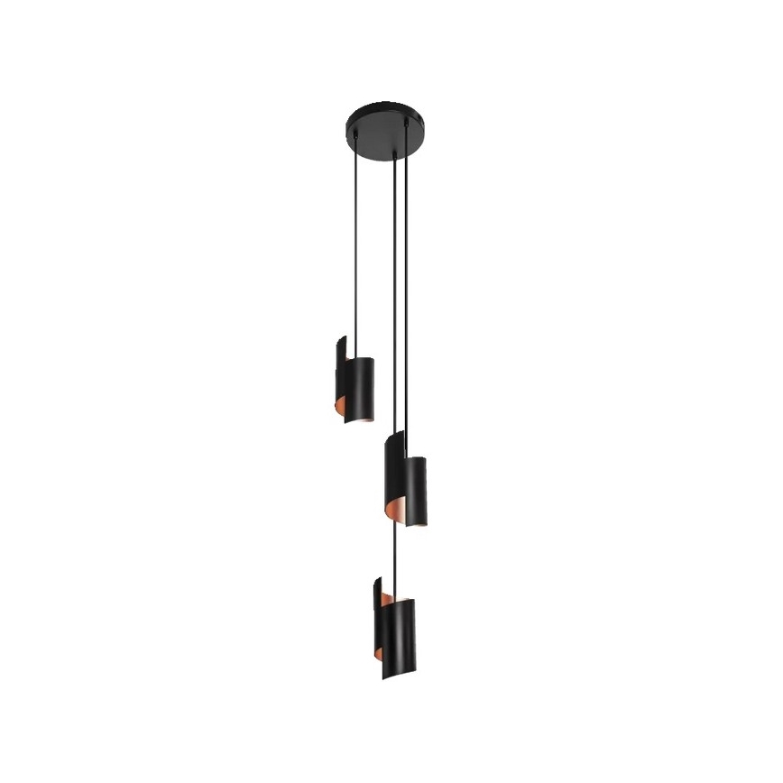 Ledvance - LED pendel dæmpbar SMART+ DECOR 3xLED/8W/230V sort Wi-Fi