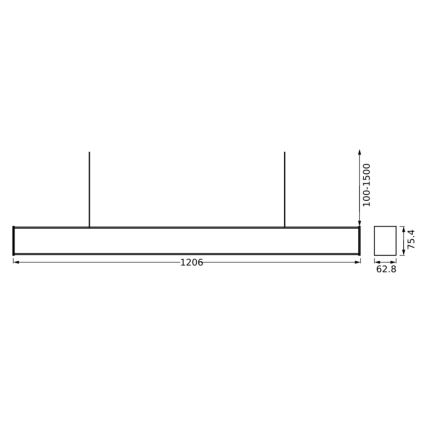 Ledvance - LED pendel dæmpbar SUN@HOME LED/50W/230V 2200-5000K CRI 95 Wi-Fi