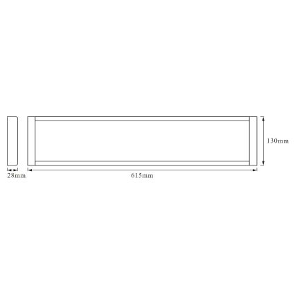 Ledvance - LED pendel OFFICE LINE LED/25W/230V