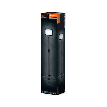 Ledvance - LED projektør dæmpbar med en holder WORKLIGHT TRIPOD LED/20W/3,7V IP54
