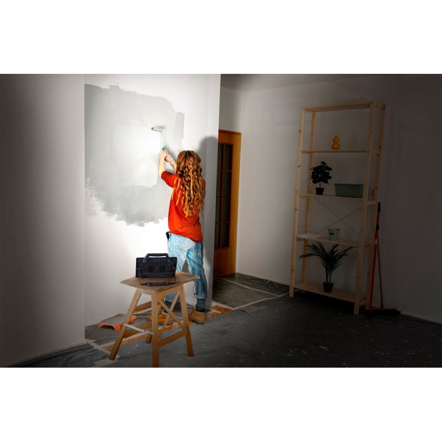 Ledvance - Udendørs LED projektør dæmpbar og genopladelig WORKLIGHT BATTERY LED/26W/5V 2200 mAh IP54