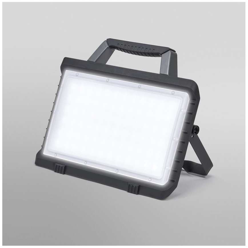 Ledvance - Udendørs LED projektør dæmpbar og genopladelig WORKLIGHT BATTERY LED/26W/5V 2200 mAh IP54