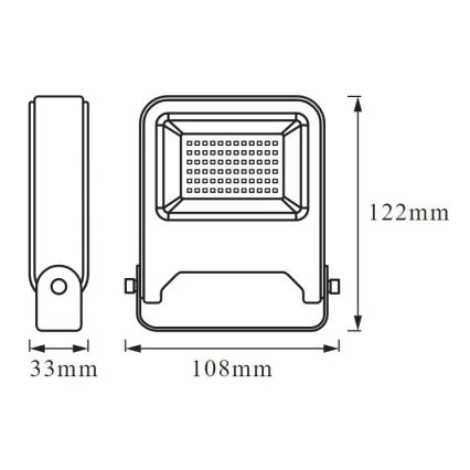 Ledvance - LED projektør ENDURA LED/10W/230V IP65