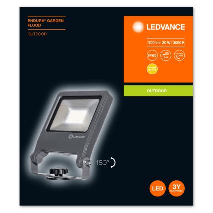 Ledvance - LED projektør ENDURA LED/20W/230V IP65