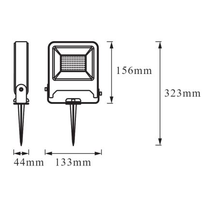 Ledvance - LED projektør ENDURA LED/20W/230V IP65