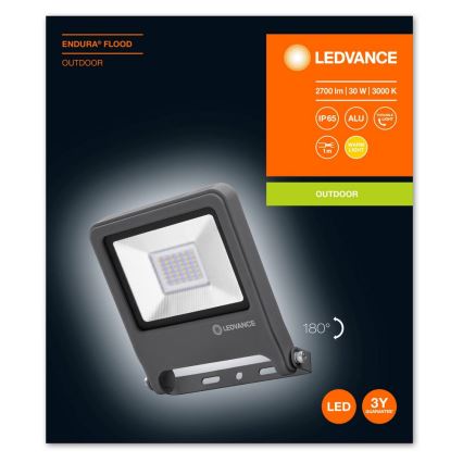 Ledvance - LED projektør ENDURA LED/30W/230V IP65