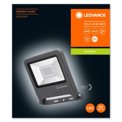 Ledvance - LED projektør ENDURA LED/30W/230V IP65