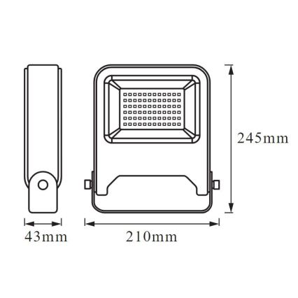 Ledvance - LED projektør ENDURA LED/50W/230V IP65