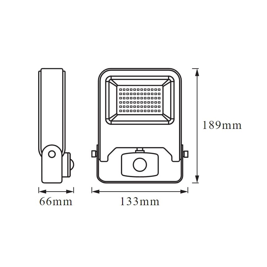 Ledvance - LED projektør ENDURA med sensor LED/20W/230V IP44