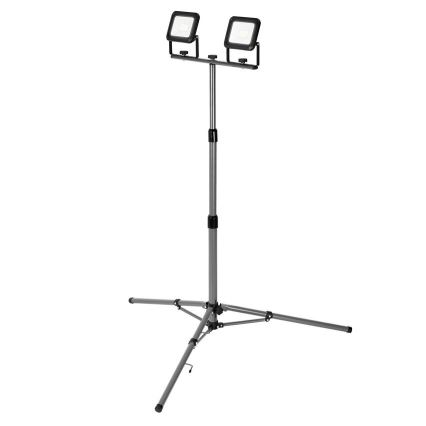 Ledvance - Udendørs LED projektør med en holder WORKLIGHT TRIPOD 2xLED/20W/230V 6500K IP65