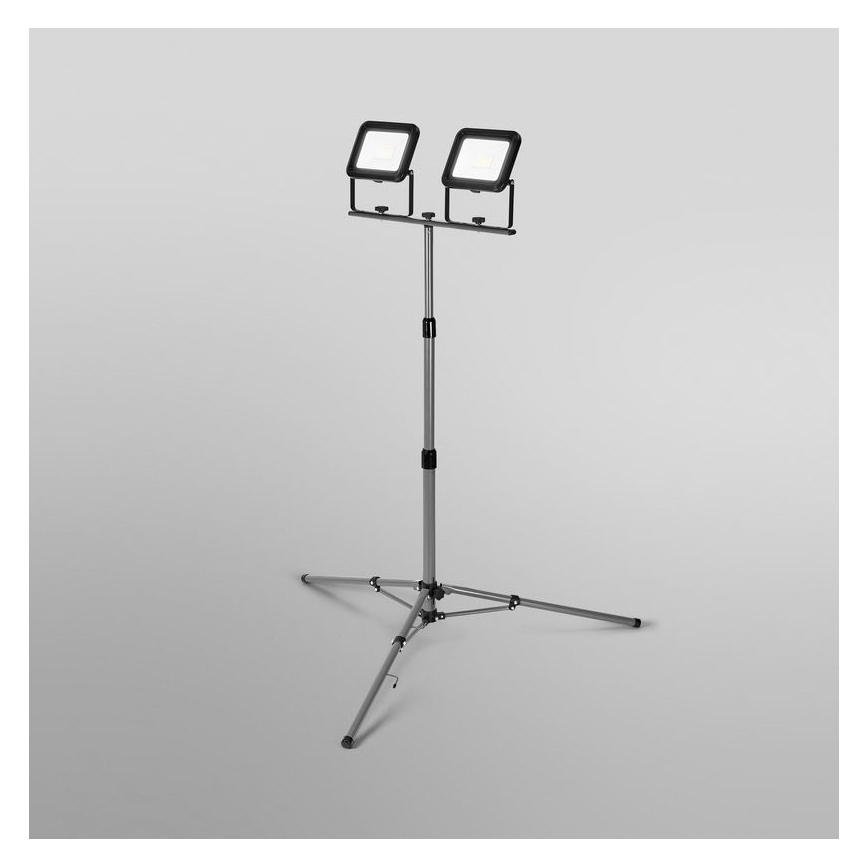 Ledvance - Udendørs LED projektør med en holder WORKLIGHT TRIPOD 2xLED/30W/230V 6500K IP65