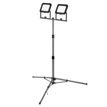 Ledvance - Udendørs LED projektør med en holder WORKLIGHT TRIPOD 2xLED/30W/230V 6500K IP65