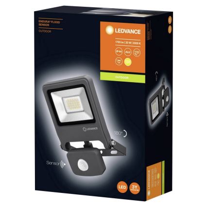 Ledvance - LED projektør med sensor ENDURA LED/20W/230V IP44