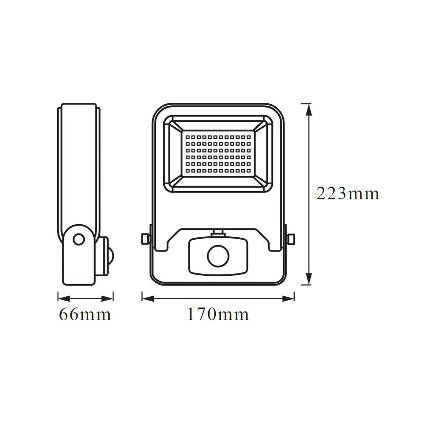 Ledvance - LED projektør med sensor ENDURA LED/30W/230V IP44