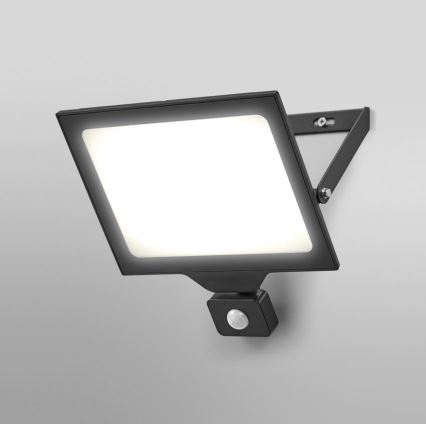 Ledvance - LED Væghængt projektør med sensor FLOODLIGHT ESSENTIAL LED/100W/230V IP65