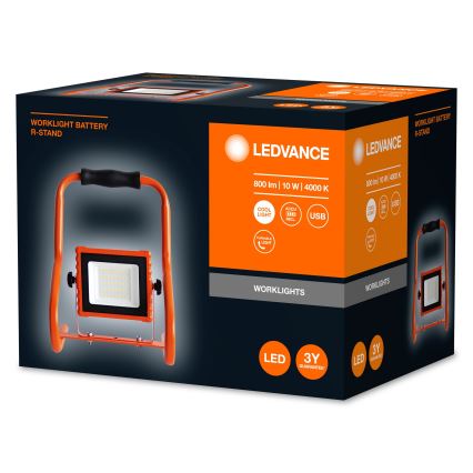 Ledvance - LED projektør R-STAND LED/10W/5V IP44