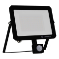 Ledvance - LED-reflektor med bevægelses- og skumringssensor FLOODLIGHT LED/50W/230V 3000K IP65