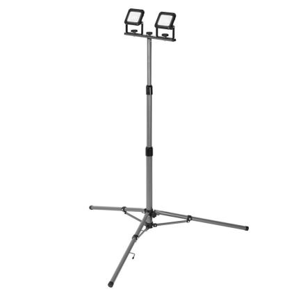 Ledvance - LED Udendørs projektør med holder WORKLIGHT TRIPOD 2xLED/10W/230V 6500K IP65