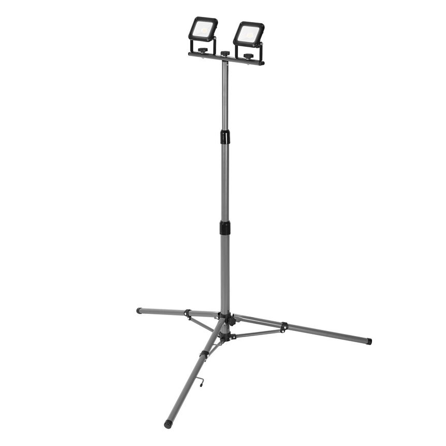Ledvance - LED Udendørs projektør med holder WORKLIGHT TRIPOD 2xLED/10W/230V 6500K IP65