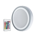 Ledvance - LED RGB dæmpbar loftlampe LED/38W/230V + fjernbetjening