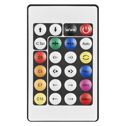 Ledvance - LED RGB Dæmpbar solcelledrevet LED-strimmel FLEX MAGIC 5m LED/1,6W/3,7V 2000 mAh IP44 + fjernbetjening