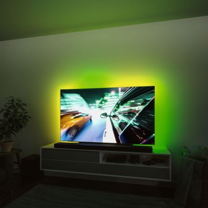 Ledvance - LED RGB dæmpbar bånd til TV med sensor FLEX AUDIO 2m LED/1,8W/5V